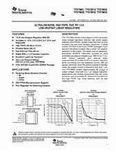 DataSheet TPS78601 pdf